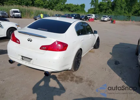 2011 Infiniti G37X из США, поврежденный, VIN JN1CV6AR9BM351681